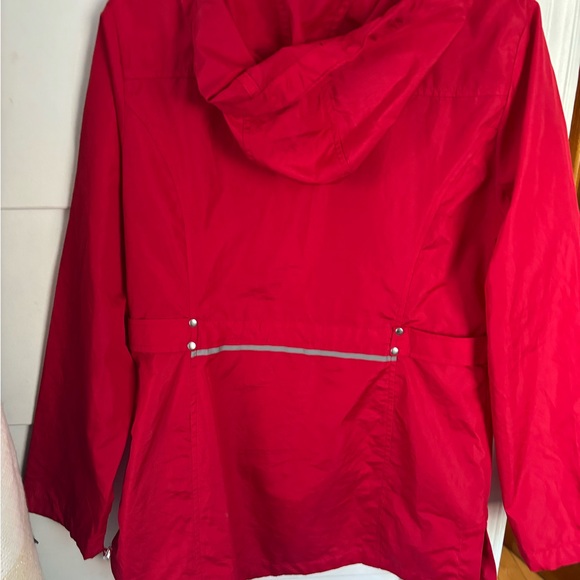 Jones New York Vibrant Red Utility Jacket - Picture 2 of 3